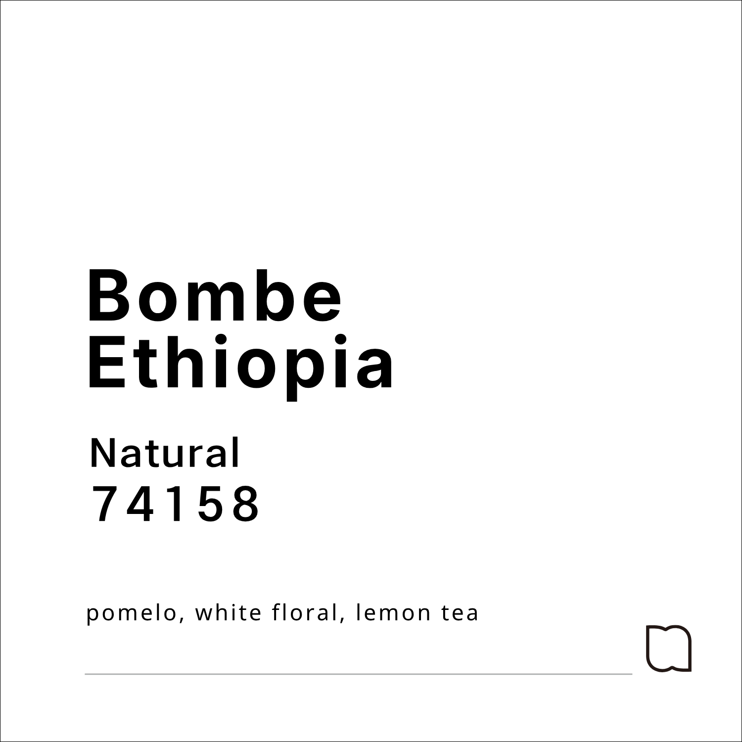 Ethiopia Bombe Washed 74110