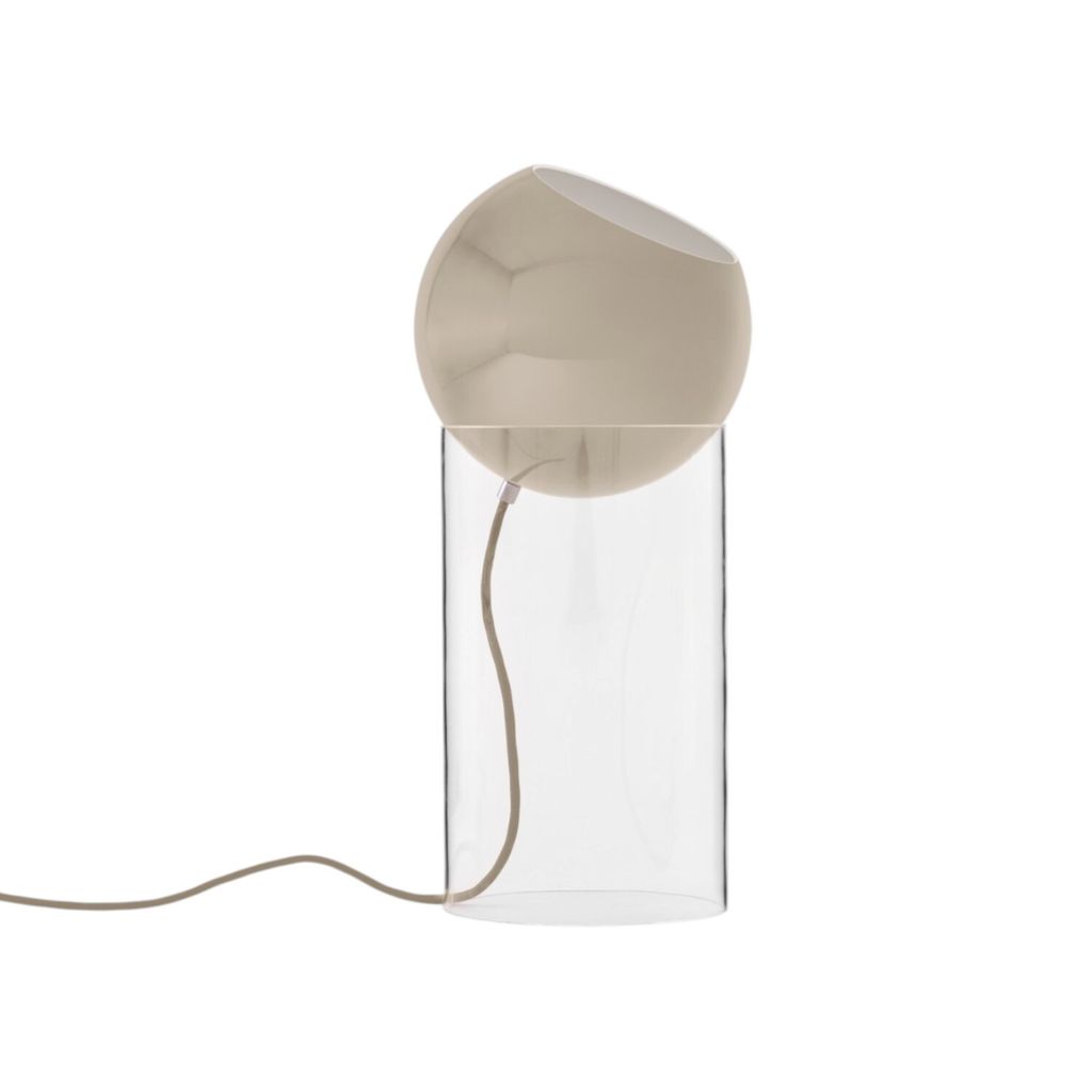 146092A209_146095_Topan Floor Lamp VP14_Clear Acrylic w. Grey Beige_Side_OFF