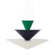 Signal Green & Deep Blue & Ecru White