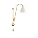 Soft White Semi Matt + Brass｜柔白罩 + 黃銅架