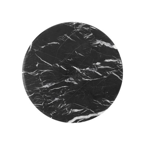 146546A336_Table Top Wire Stool VP11_Marble Nero Marquina_Top