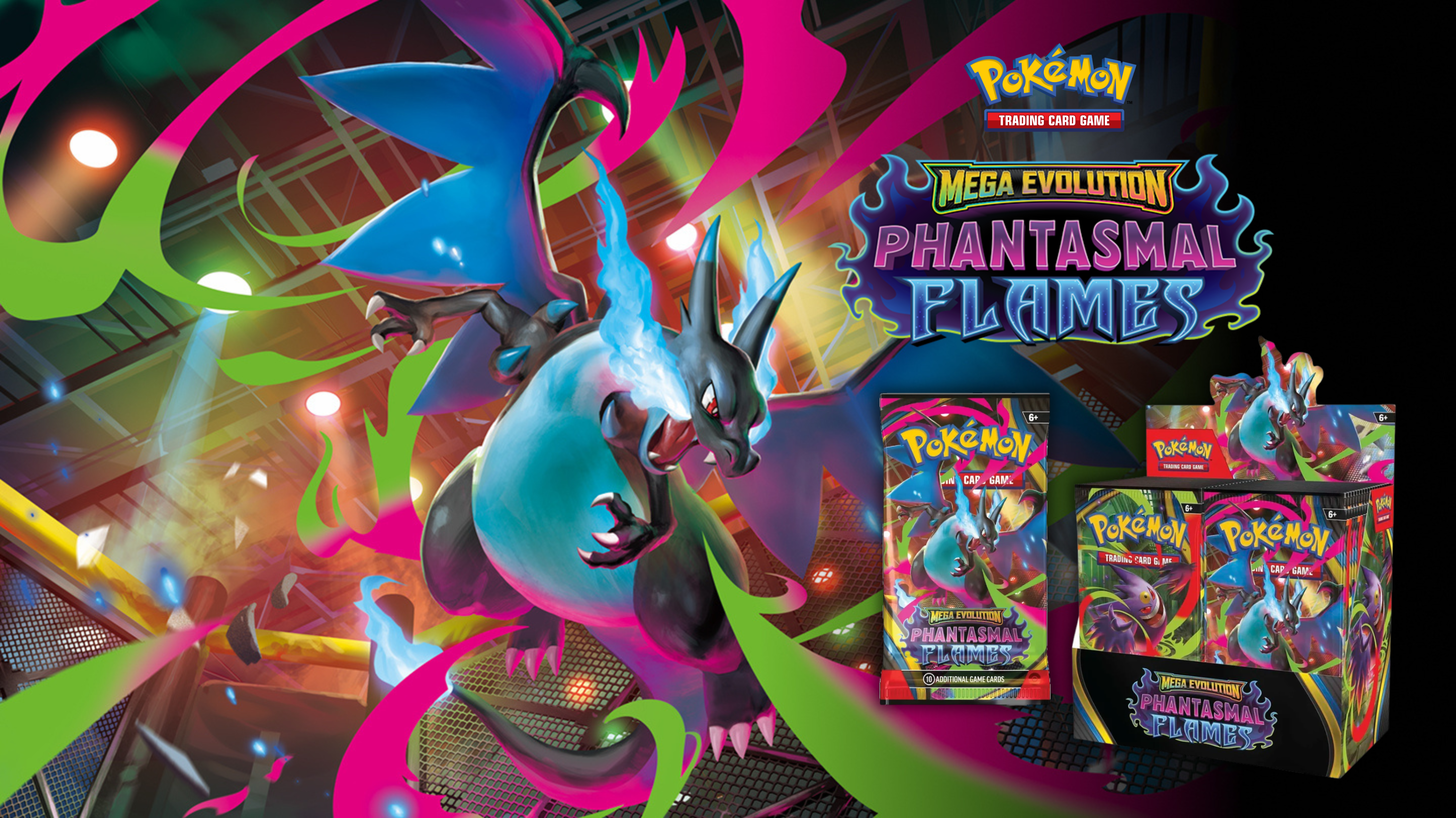 Pokémon TCG: Mega Evolution—Phantasmal Flames Booster Display / Pack | Varma Cards