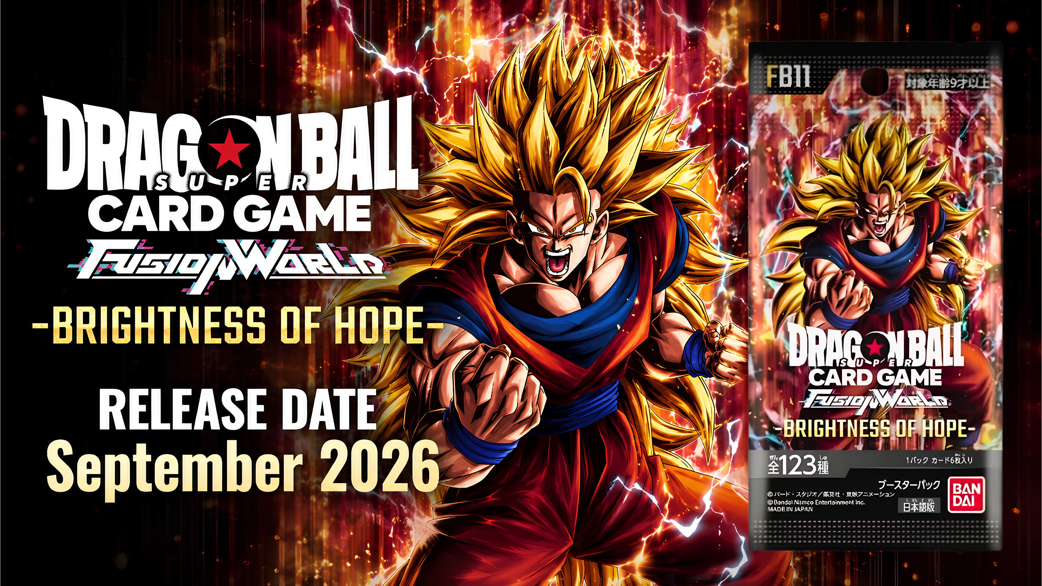 DRAGON BALL SUPER FUSION WORLD – FB11 - Brightness of Hope | Varma Cards