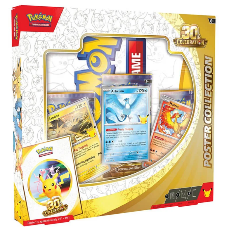 POKEMONTCG30THCELEBRATIONPOSTERCOLLECTION