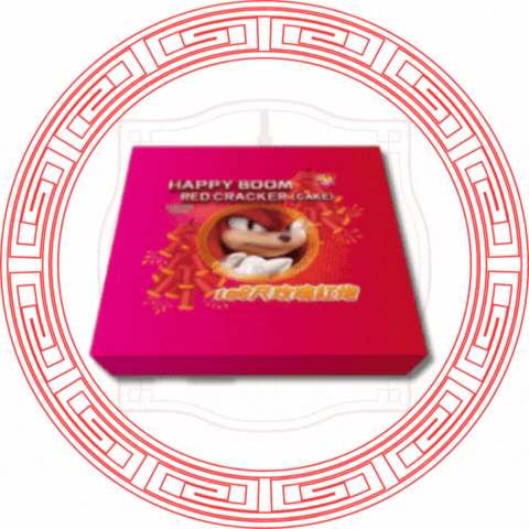 108尺彩光特红红炮