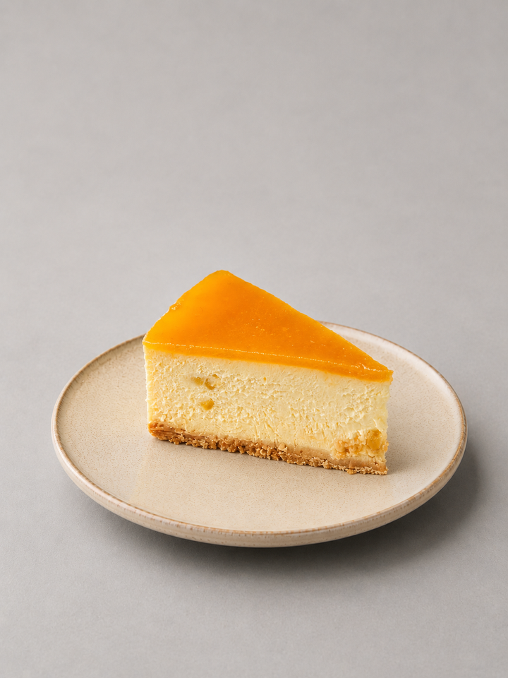 Cempedak Cheesecake Slice