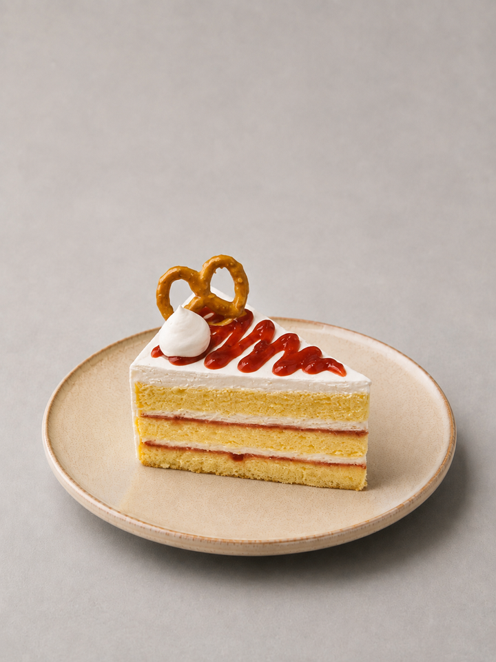 Strawberry Shortcake Slice