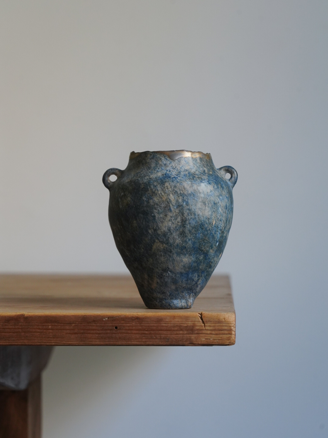 04青花雙耳小花器3280-1