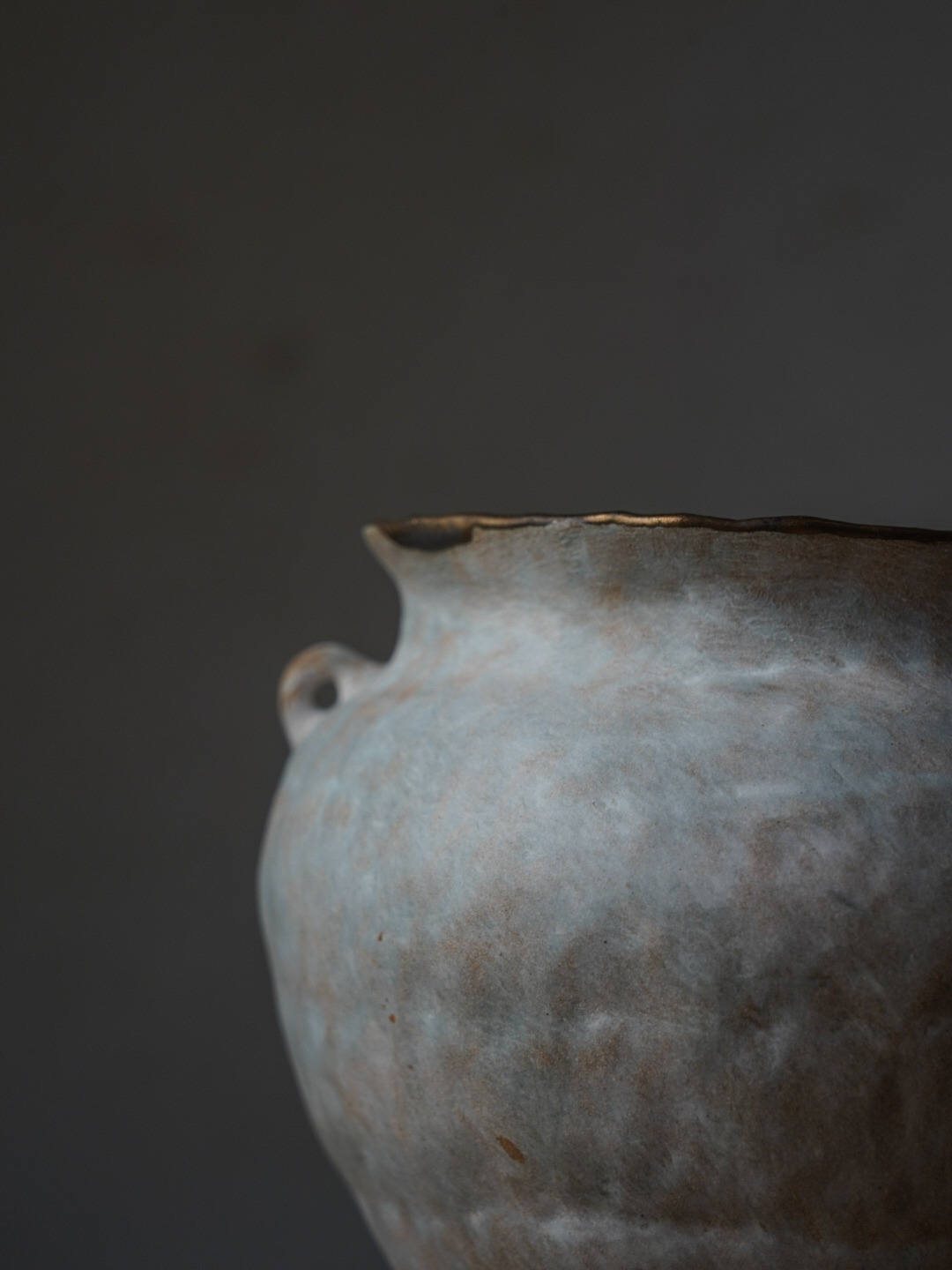 08碧青中型雙耳花器8800-6