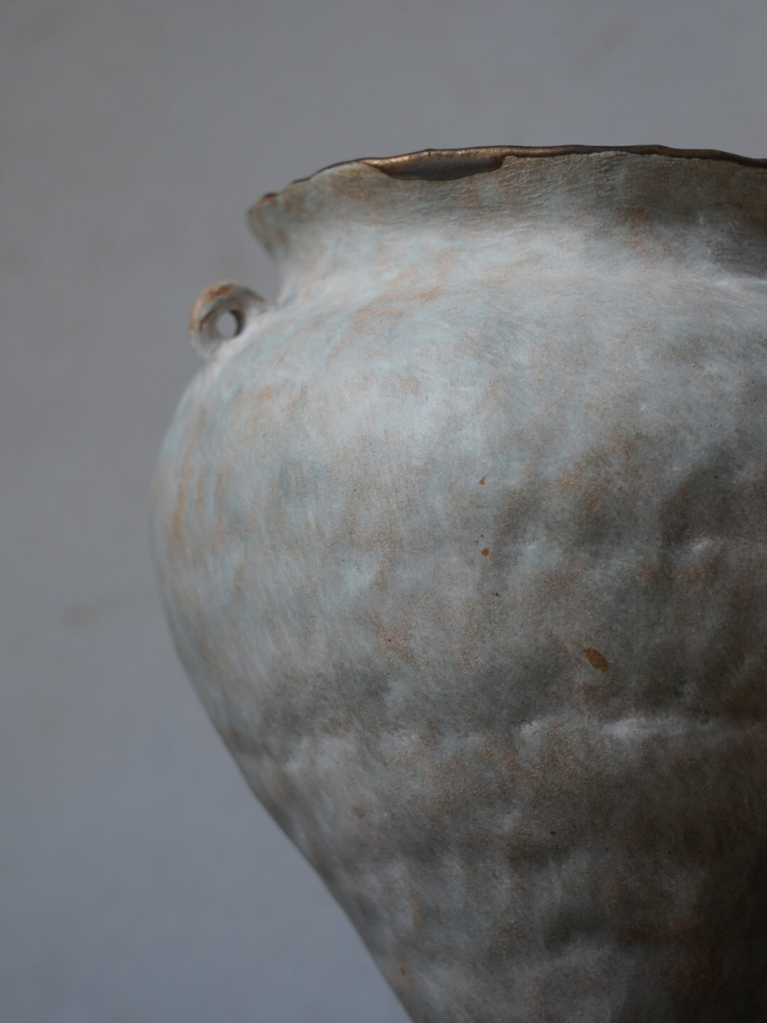 08碧青中型雙耳花器8800-8