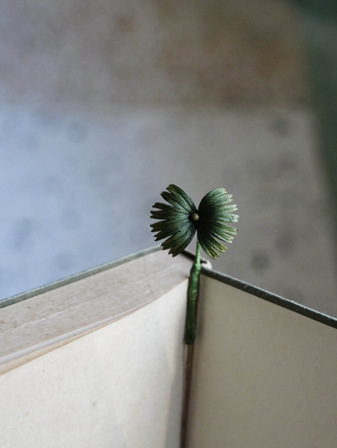 雙扇蕨書籤-1