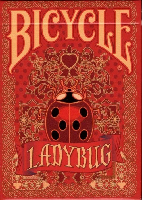 Bicycle Gilded Limited Edition Ladybug (Red) Playing Cards  GamelandSKN