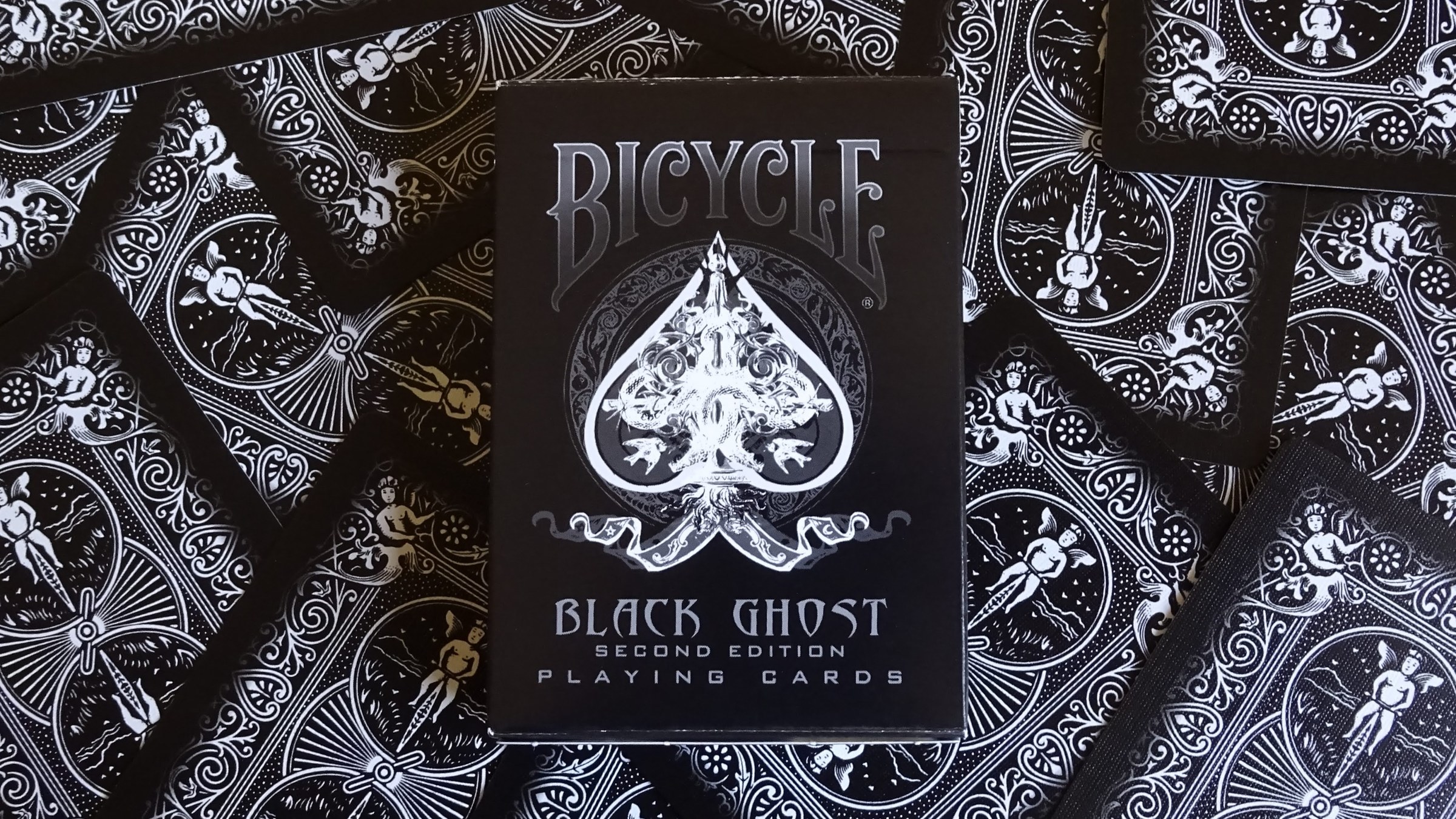 Bicycle Black Ghost Second Edition Playing Cards By