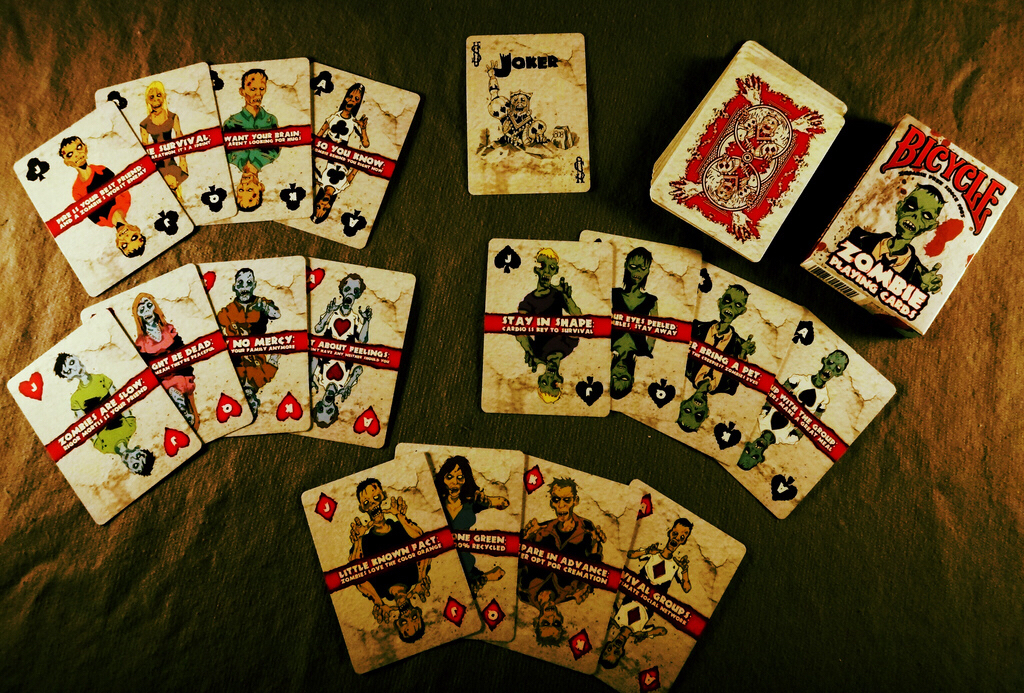 Bicycle Zombie Playing Cards Online Magic Store Games4U