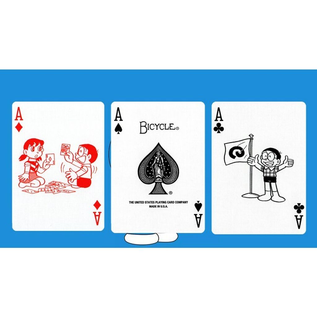 bicycle doraemon playing cards