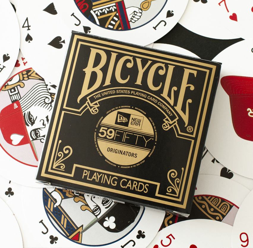 Bicycle x New Era Circle 59Fifty Playing Cards
