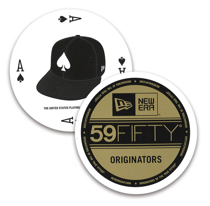 Bicycle x New Era Circle 59Fifty Playing Cards