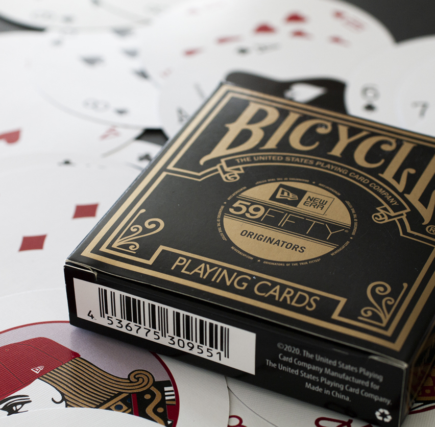 Bicycle x New Era Circle 59Fifty Playing Cards – GamelandSKN