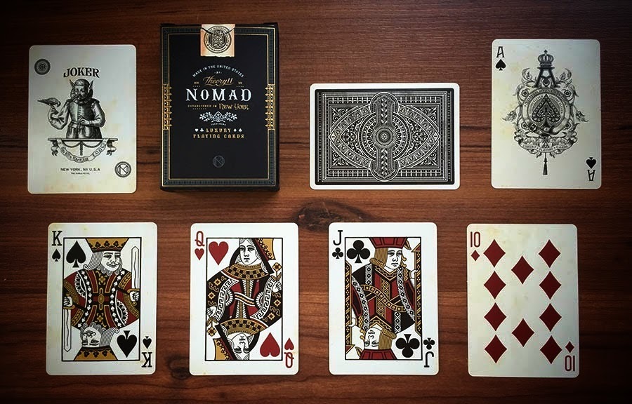 NoMaD Luxury Playing Cards by Theory11 Online Magic Store Games4U