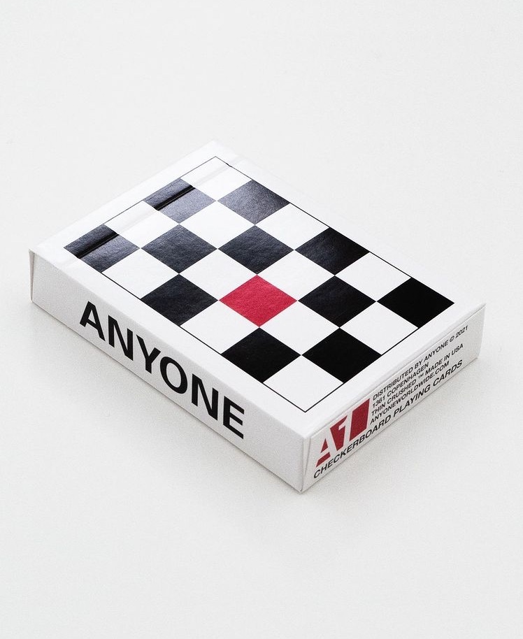 【激レア】 ANYONE OG Checkerboard 難アリバージョン2 XL Checkerboard Playing Cards by Anyone – GamelandSKN