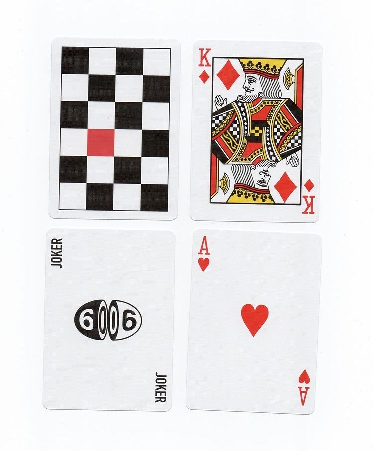 XL Checkerboard Playing Cards by Anyone – GamelandSKN