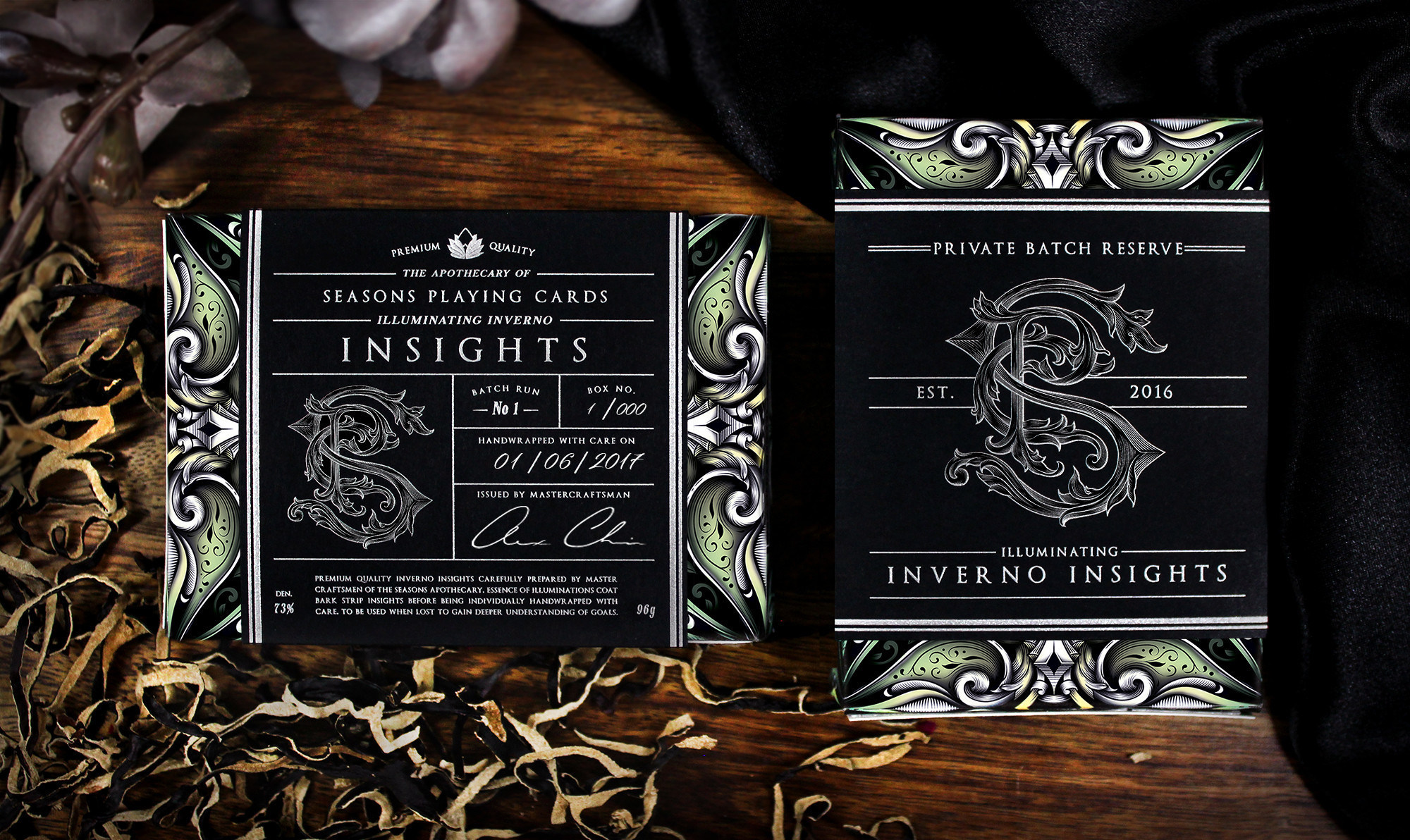 luxury apothecary limited edition playing cards online apothecary online