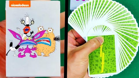 FONTAINE NICKELODEON - AAAHH!!! REAL MONSTERS Playing Cards