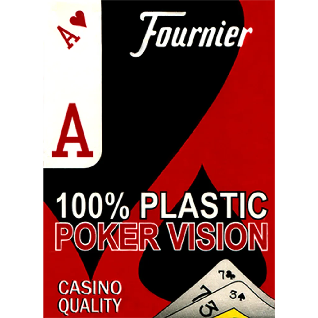 Fournier Plastic Playing Cards Large Pips Red Online Magic Store Games 4 U