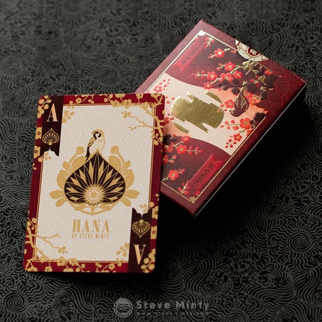 HANA Playing Cards ゴールド シルバー Hana Gold Edition Luxury Playing Cards by Steve Minty