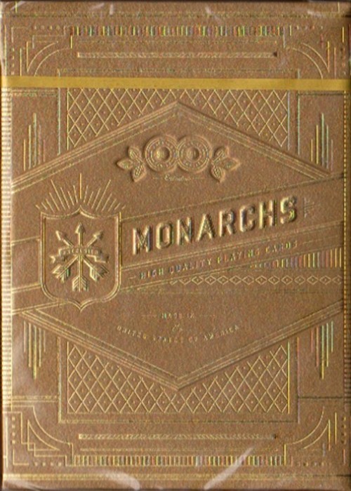 Monarchs Gold Playing Cards – Online Magic Store Games-4-U