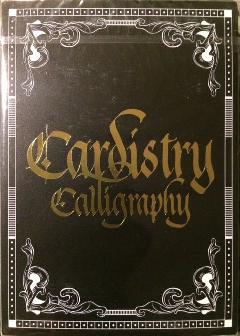トランプ Cardistry x Calligraphy Cardistry x Calligraphy