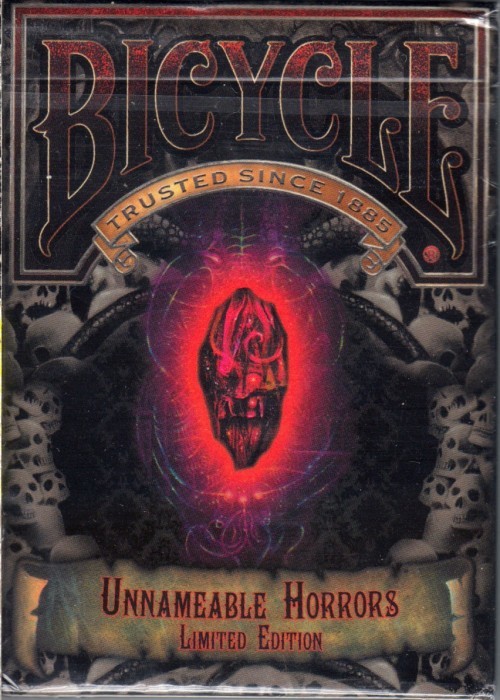 Bicycle Unnameable Horrors Limited Edition Playing Cards GamelandSKN Bicycle Unnameable Horrors Limited Edition Playing Cards GamelandSKN