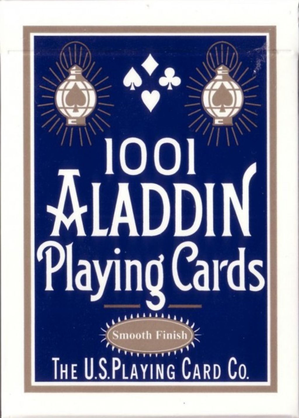 Aladdin New Uncancelled Casino Playing Cards - Blue