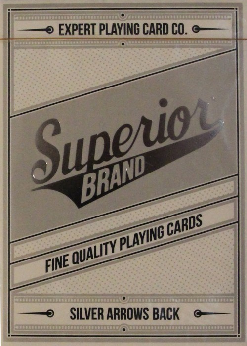 Superior Silver Arrow Playing Cards by Expert Playing Card ...