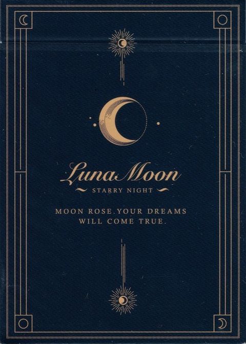 (青) Luna Moon Deluxe Edition Luna Moon Set Playing Cards – 52Kards