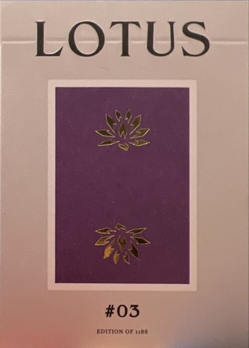 Lotus #03 Playing Cards by Lotusinhand – GamelandSKN