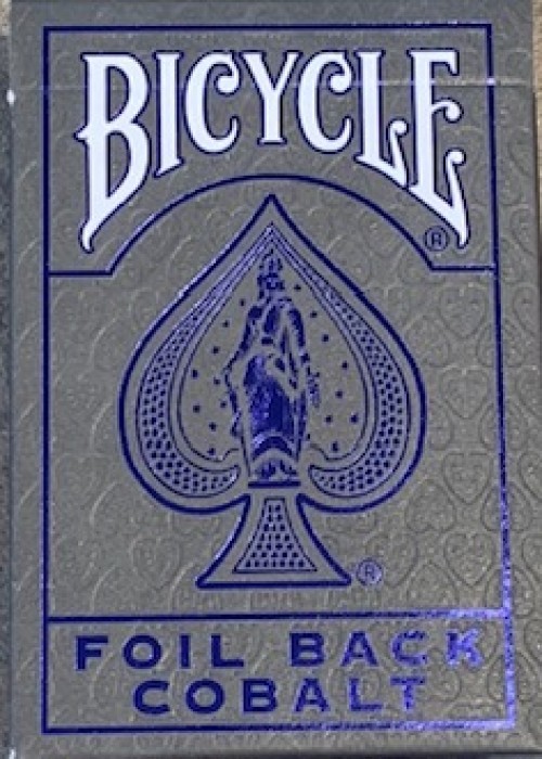 Version 2 by US Playing Card Co Bicycle Rider Back Crimson Luxe Blue