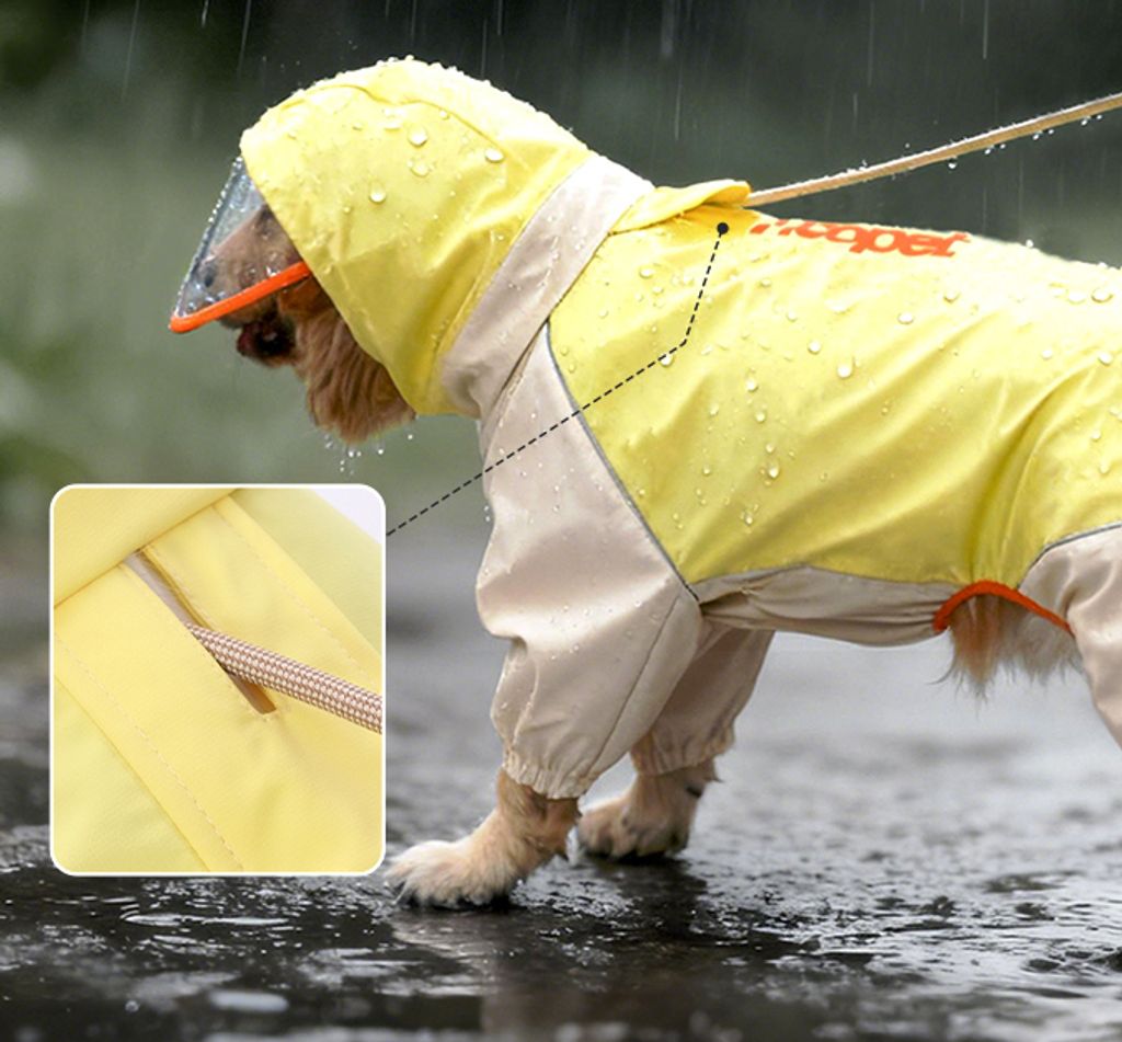 大狗雨衣大型犬全包雨衣详情_05