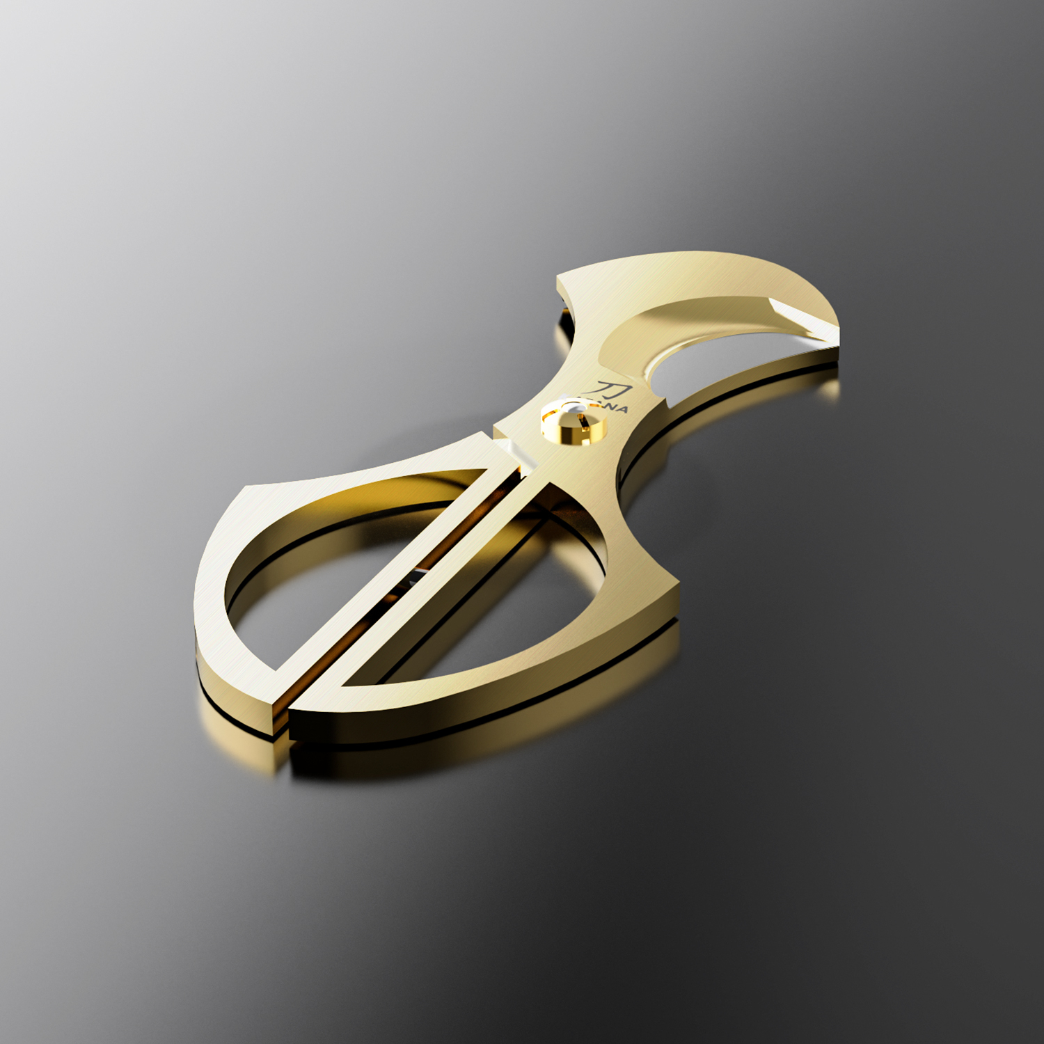 「刀」 雪茄剪 迷你版 金雅｜Cigar Cutter “KATANA MINI" Gold-01