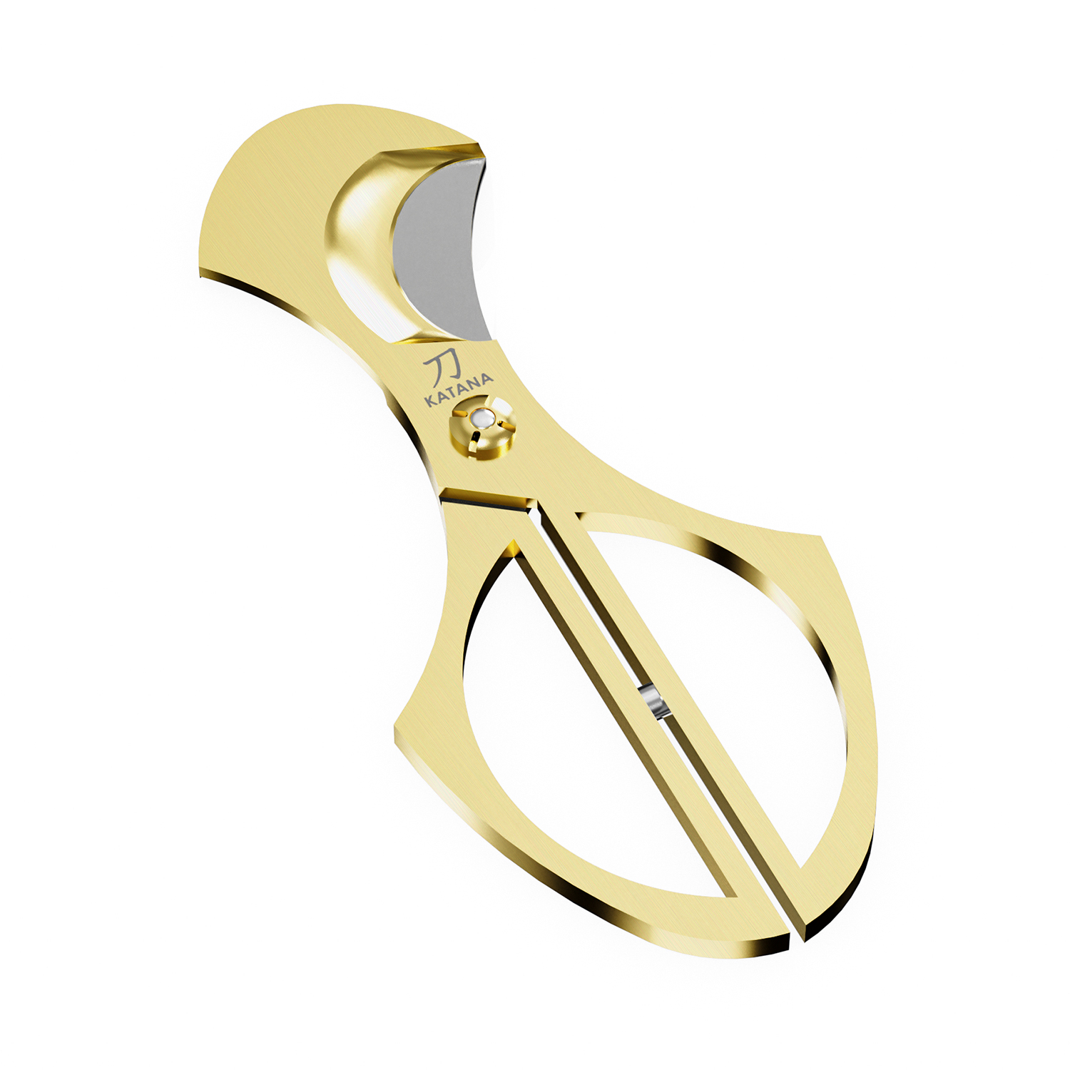 「刀」 雪茄剪 迷你版 金雅｜Cigar Cutter “KATANA MINI" Gold-02