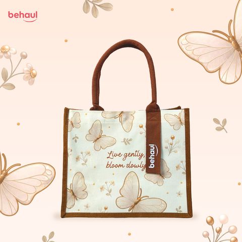 Brown Butterfly Bag