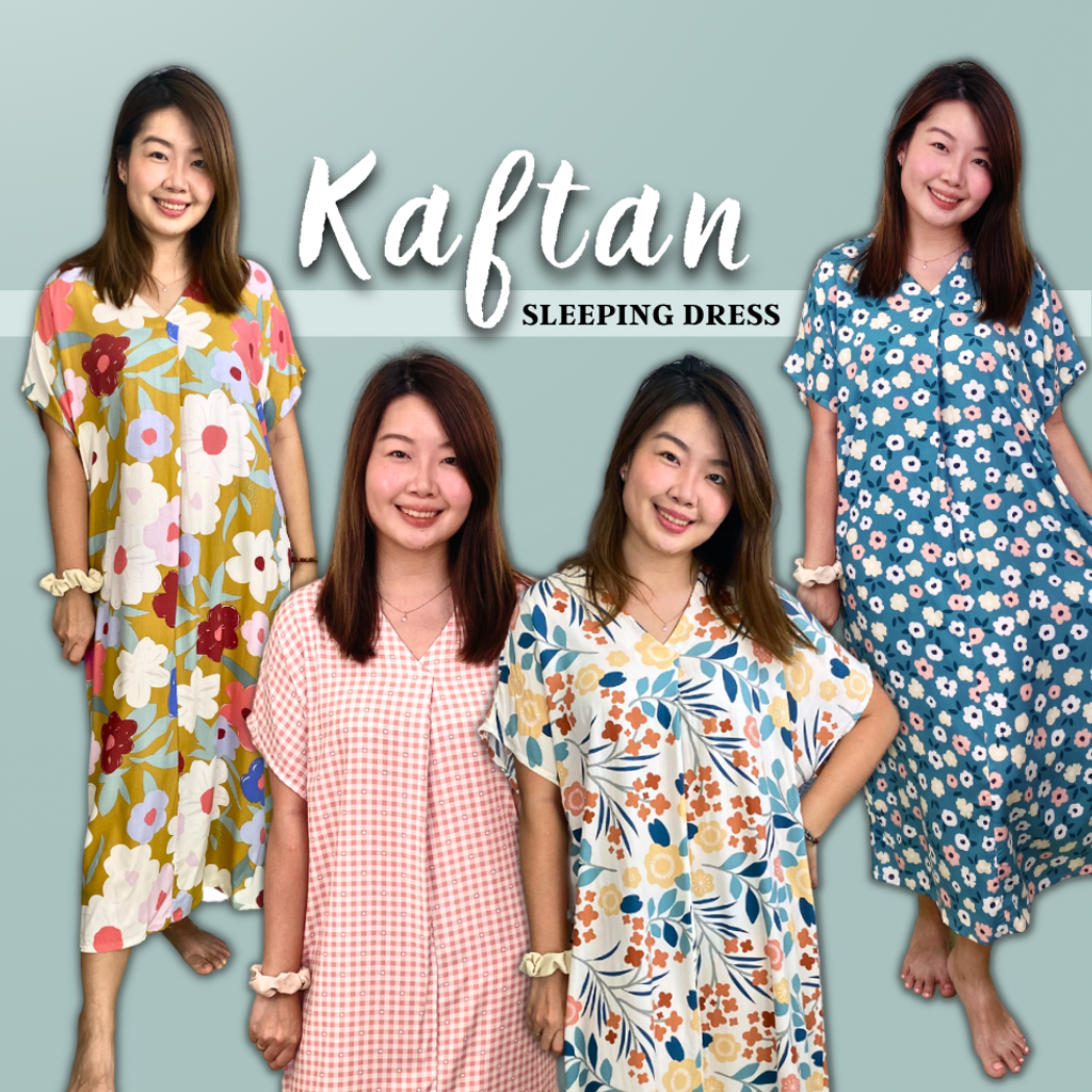 Kaftan Sleeping Dress (1)