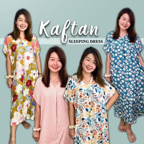 Kaftan Sleeping Dress (1)