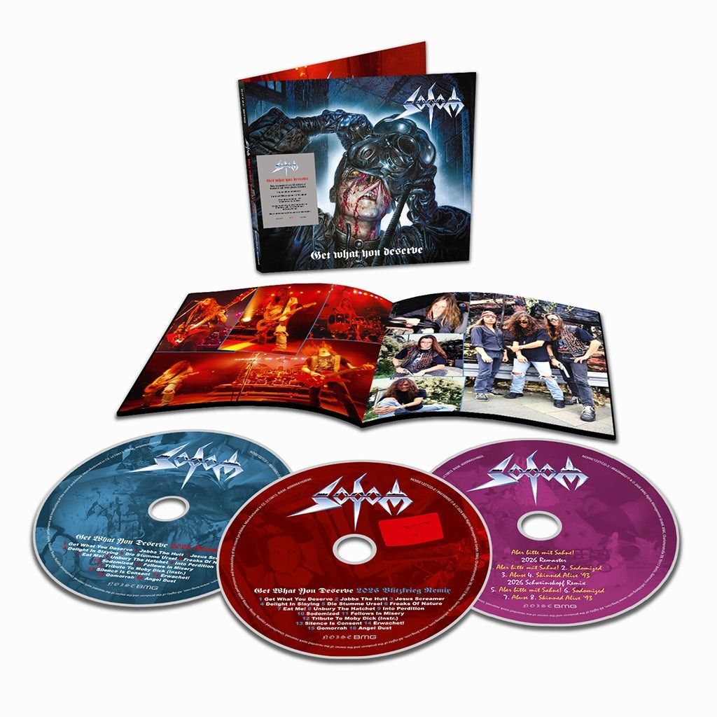Sodom - Get What You Deserve 3CD