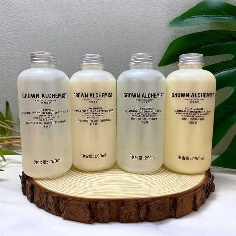GROWN ALCHEMIST｜費爾蒙酒店｜洗髮精 沐浴乳 潤絲精 身體乳｜290ml｜嗨寶洗浴用品