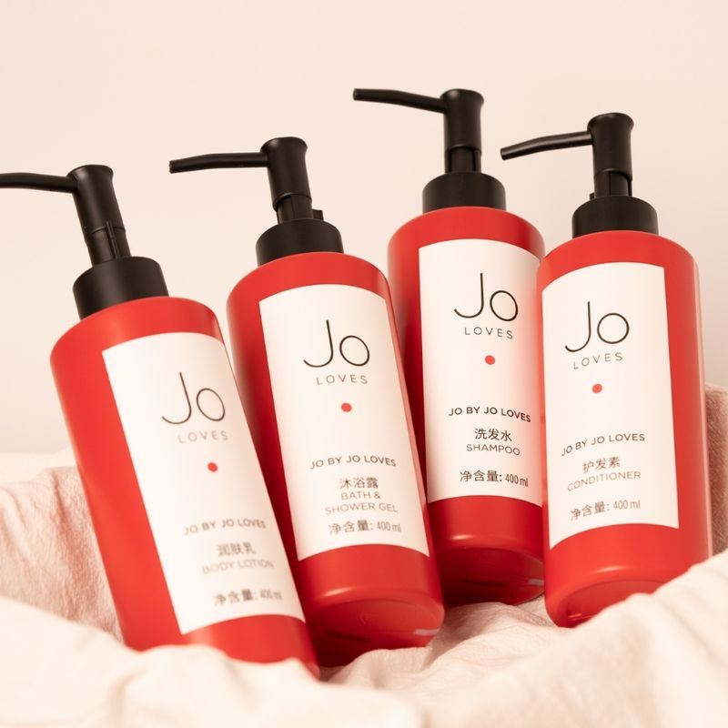 JO LOVES 摯愛系列｜柑橘馥奇香调｜洗髮精 沐浴乳 潤絲精 身體乳 洗手液 護手霜｜400ml｜嗨寶洗浴用品