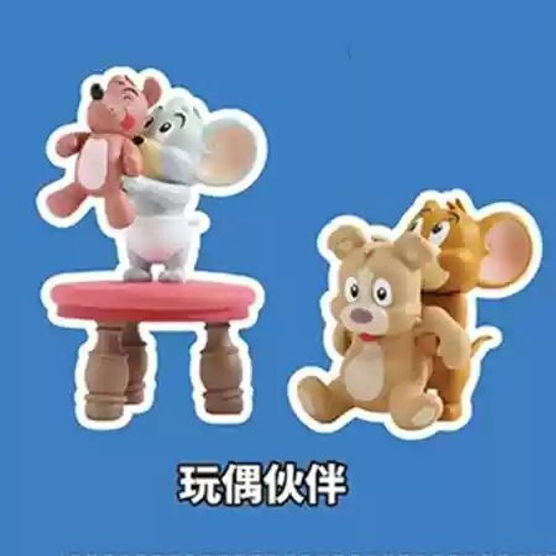 湯姆貓與傑利鼠 Tom and Jerry 貓與老鼠 日常生活2 系列 盲盒 手辦 潮玩 盒玩｜嗨寶好選物