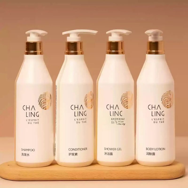 CHA LING 茶靈 LVMH｜茶香系列｜洗髮精 沐浴乳 潤絲精 身體乳｜300ml｜嗨寶洗浴用品