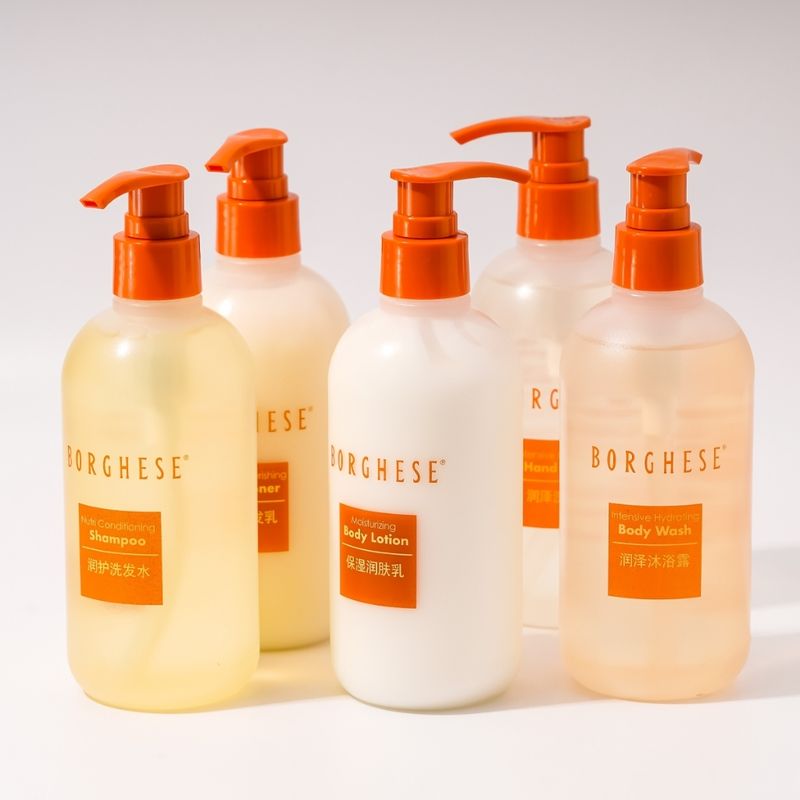 貝佳斯 BORGHESE｜皇冠假日酒店｜洗髮精 沐浴乳 潤絲精 身體乳｜300ml｜嗨寶洗浴用品