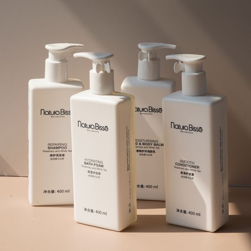 Natura Bisse 迷迭香 白茶｜四季酒店｜洗髮精 沐浴乳 潤絲精 身體乳｜400ml｜嗨寶洗浴用品